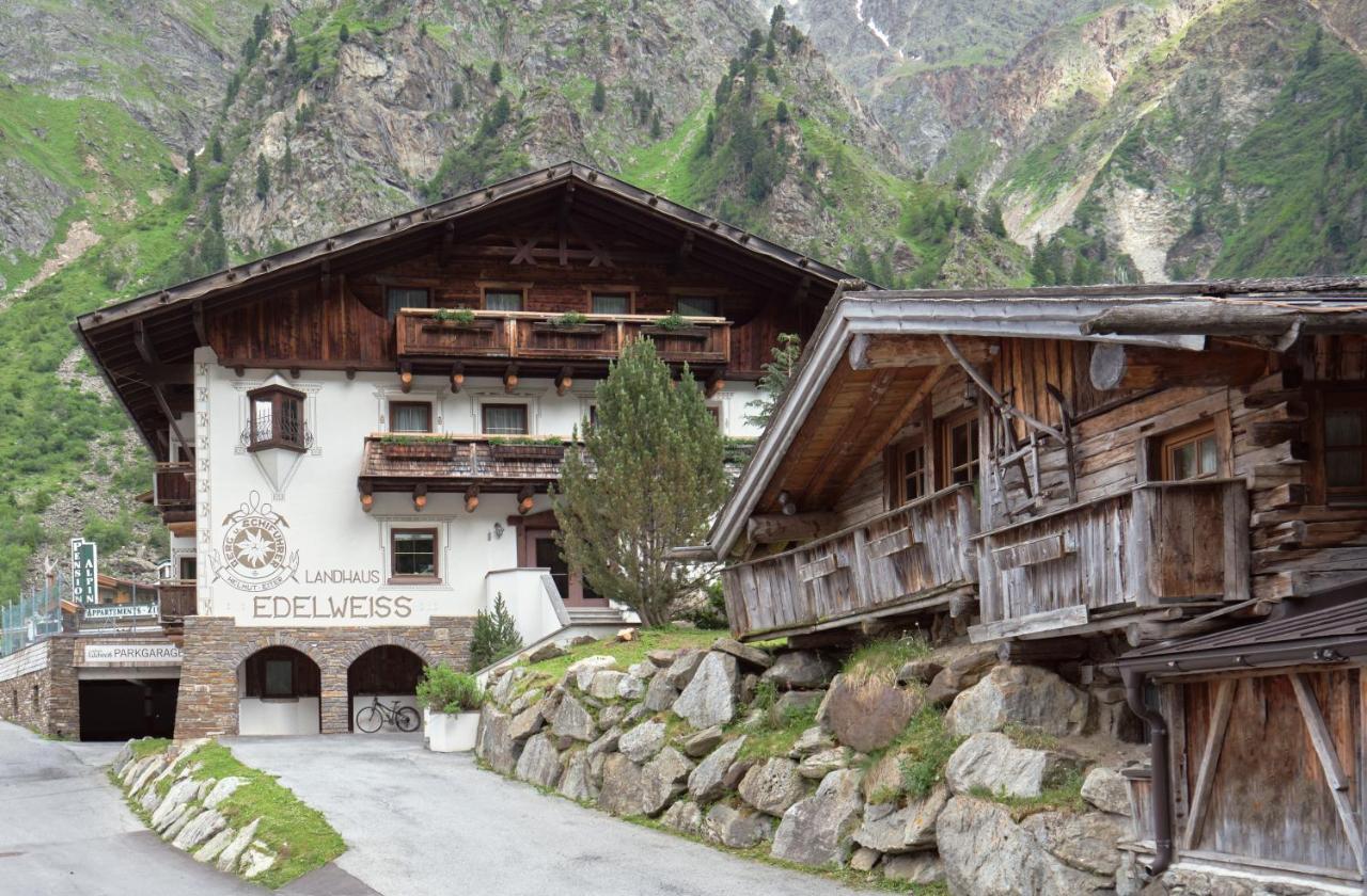 Landhaus Edelweiss Hotel Sankt Leonhard im Pitztal Exterior photo