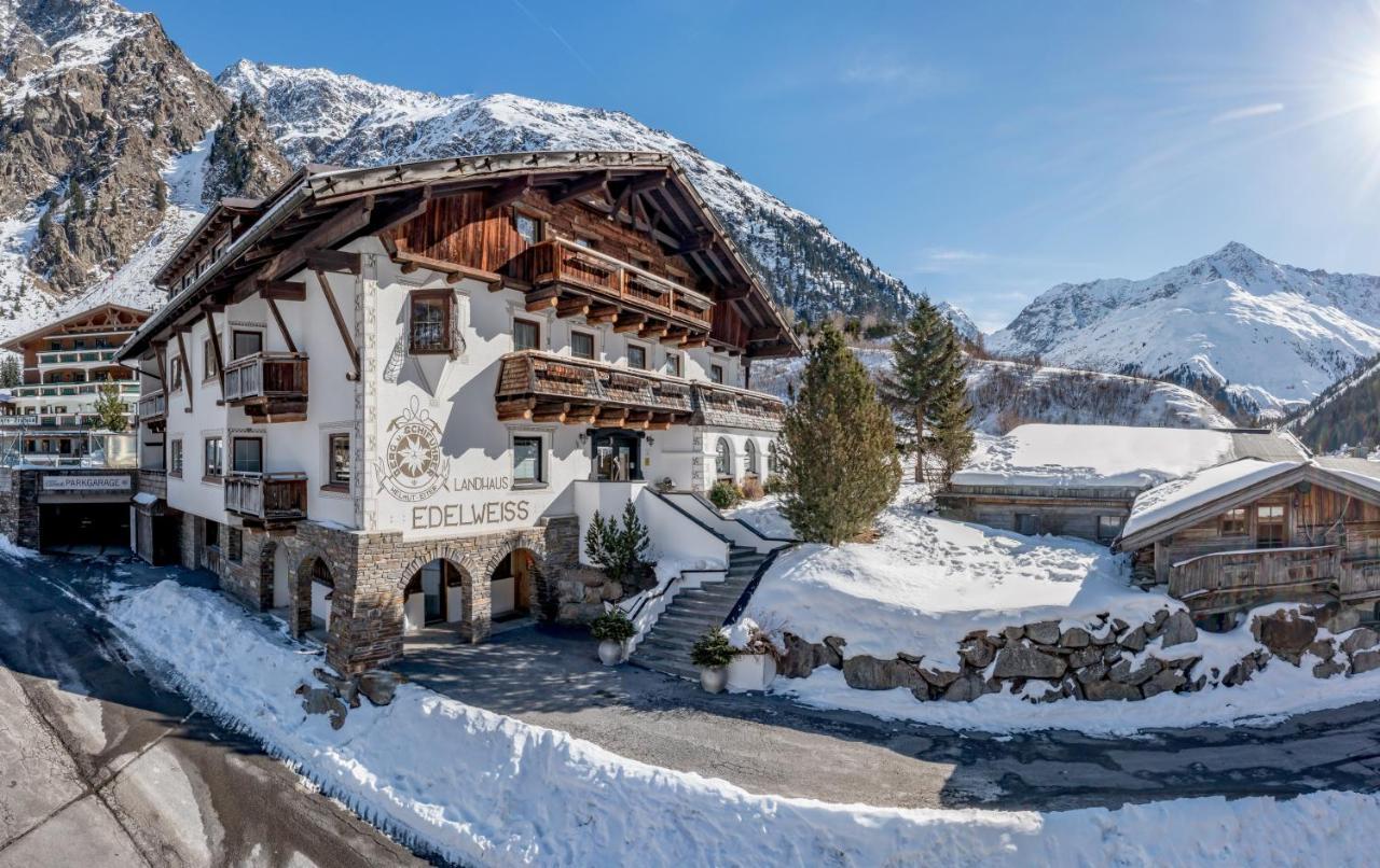 Landhaus Edelweiss Hotel Sankt Leonhard im Pitztal Exterior photo